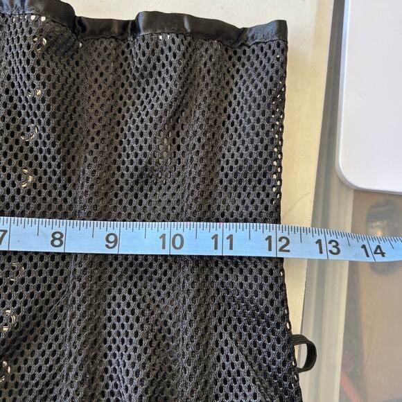 Playgirl Black Mesh Underbust Corset Size XS/S - Picture 6 of 6